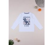 Camiseta niña blanca jurassic