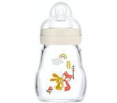 MAM - Biberón de cristal Feel Good 170 ml Beige