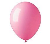 Bolsa con 20 globos rosas medianos