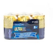 Ultra - Pack 6 Pilas D Ultra Alcalinas