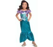 Princesas Disney - Disfraz Princesa Ariel 7-8 años