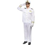 Disfraz de capitán de la marina para hombre M