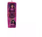Barbie - Muñeca fashionista - vestido rosa a cuadros