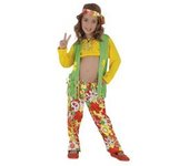 Disfraz Infantil - Hippie Niña 3-4 años