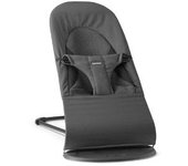 BabyBjörn - Hamaca Balance Soft Woven Gris oscuro
