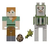 Minecraft - Pack 2 Figuras articuladas Serie Vanilla (Varios modelos)