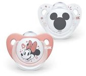 Nuk - Pack 2 chupetes Minnie 0-6 meses