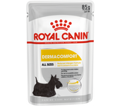 12 unidades 85 gr Royal Canin All Sizes Dermacomfort Comida Húmeda Para Perros De Todos Los Tamaños