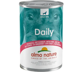 24 x 400 gr Comida Húmeda para Perros con Cerdo Almo Nature Daily