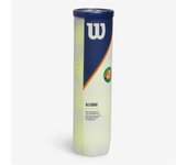 Wilson Roland Garros - Bote 4 Pelotas Tenis talla UNICA
