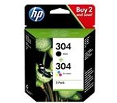 HP 304 (3JB05AE) Multipack Negro + Color