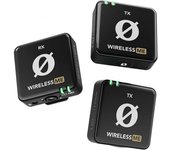 Sistema de micrófono inalámbrico compacto Rode Wireless Me Dual Negro