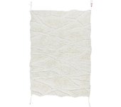 Lorena Canals Alfombra lavable de lana blanco 170x240