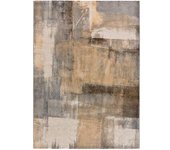 Atticgo Alfombra geométrica en beige, 200x290 cm