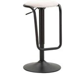 Mauro Ferretti Silla de bar de tela blanca ø 41x61 cm