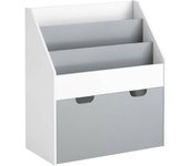 SoBuy Refugio para bicicletas grande mdf gris