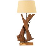 Mauro Ferretti Lámpara de madera reciclada cm ø 35x80