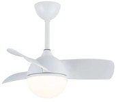 ELS BANYS Ventilador techo silencioso con luz led