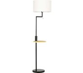 Homcom Lámpara de pie bicolor 40 x 40 x 168 cm