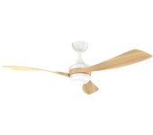 ELS BANYS Ventilador techo silencioso con luz led