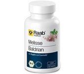Raab Vitalfood BIO Melisa + valeriana, 60 cápsulas