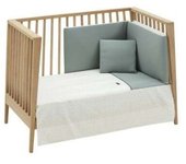 Juego 2 Pcs.Colcha I-V. Cuna 60 Magia Verde 60x120x3cm Cambrass