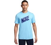 Nike - Camiseta Dri-Fit Novelty, Hombre, Aquarius Blue, XL