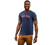 Nike - Camiseta Wordmark Boston Sox, Hombre, Blue Navy, L