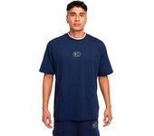 Nike - Camiseta Swoosh Air, Hombre, Midnight Navy-Volt, L