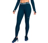 Nike - Malla larga Pro Armory, Mujer, Armory Navy-White, L