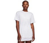 Nike - Camiseta One Relaxed Mujer, Mujer, White-Black, M