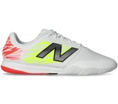 New Balance - Zapatilla de fútbol sala Furon Pro IN V8, Unisex, White, 8,5 USA