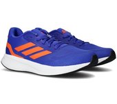 Adidas - Zapatilla de running Runfalcon 5, Hombre, lucid blue-impact orange-core black, 9 UK