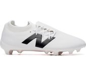 New Balance - Bota de fútbol Furon Dispatch FG V7+, Unisex, White, 9,5 USA