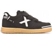 Munich - Zapatilla de fútbol sala G-3 Profit Cinta Adhesiva Niño, Unisex, Black, 29