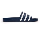 Adidas - Chanclas Adilette, Unisex, Blue, 9 UK