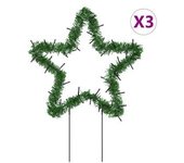 vidaXL Estrella De Luz Decorativa Navidad Con Estacas 50 Led 29 Cm
