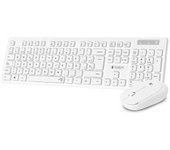 Teclado Y Ratón Inalámbrico Subblim Combo Business Slim Blanco