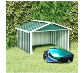 vidaXL Cobertizo Para Cortacésped Acero Galvanizado Verde 92x97x63 Cm