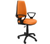 Piqueras y Crespo Elche CP Silla Bali Naranja Brazos Fijos
