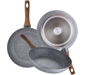 San Ignacio Daimiel Set 3 Sartenes de Aluminio 18/26/28cm
