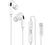 Cool Auriculares Stereo Con Micro para iPhone Blancos