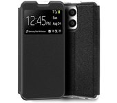 Cool Funda Flip Cover Liso Negro para Huawei Honor X8