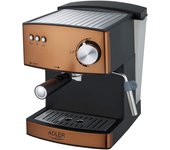 Adler AD 4404CR Cafetera Espresso 15 Bares Cobre