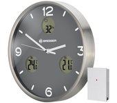 Bresser MyTime io NX Estación Meteorológica de Pared Gris