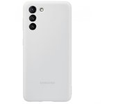 Samsung Silicone Cover Funda Gris para Samsung Galaxy S21