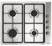 Teka E/60.3 Placa de Gas 4 Zonas 60cm Acero Inoxidable