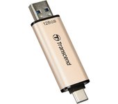 Transcend JetFlash 930C 128GB USB 3.2/USB-C Oro