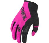 Oneal Element Racewear Guantes de motocross para mujer - Negro Rosa (2XL)