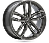 Llanta Infiny Individual Wolfburg 7,5x17 5x112 Et35 66.5 Gun Metal Polish